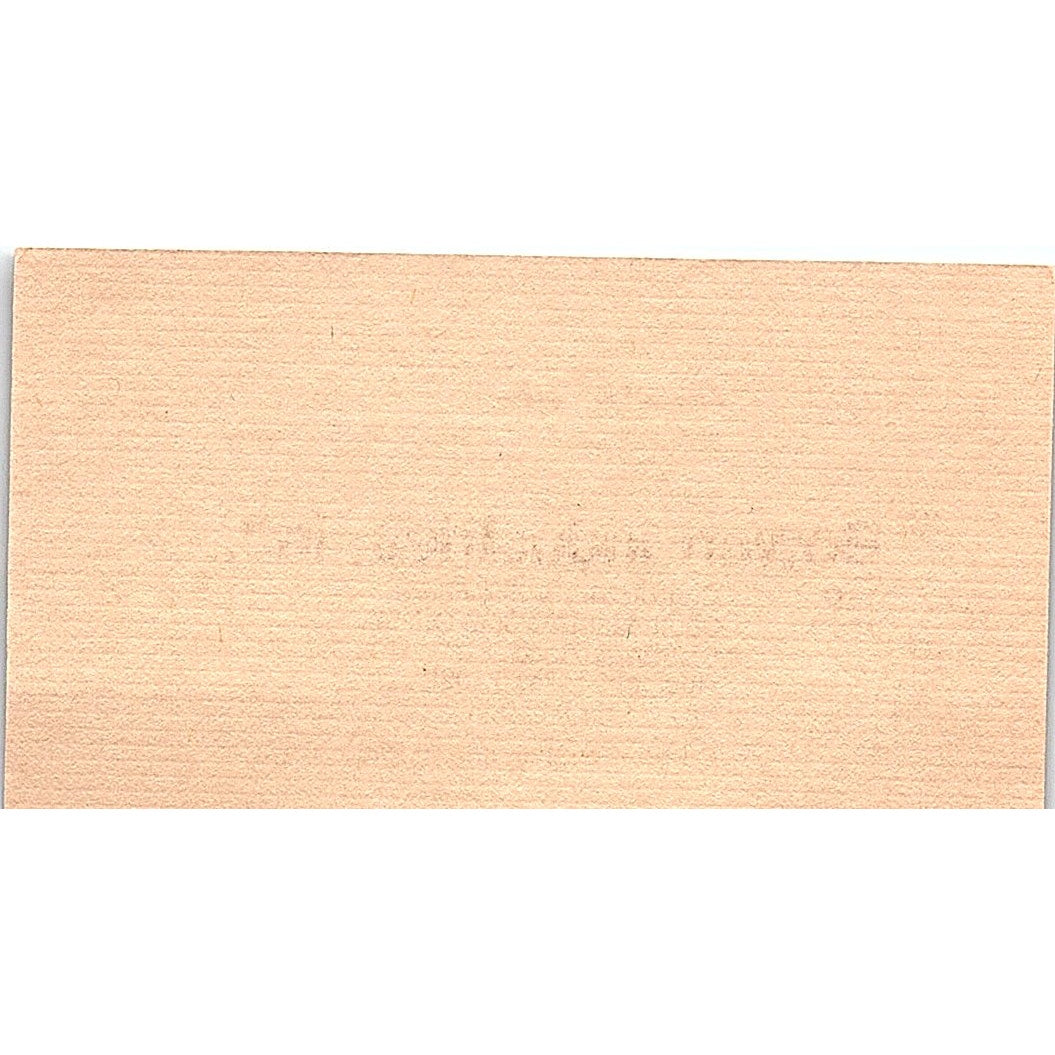 George Edward Angle Bowen Industries Inc Houston TX Vintage Business Card SD9-B3