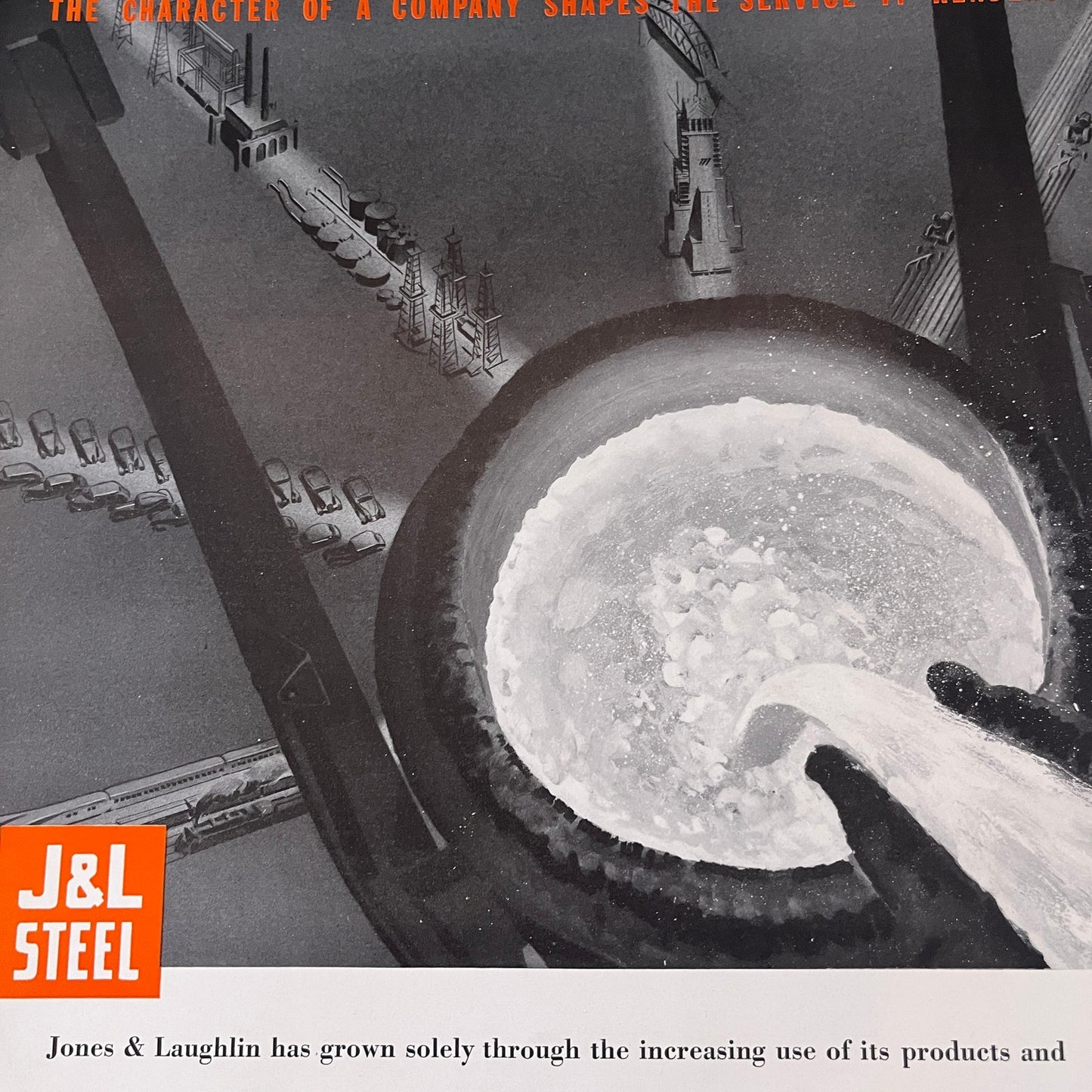 J&L Jones & Laughlin Steel Corporation Pittsburgh PA 1935 Ad V1-4