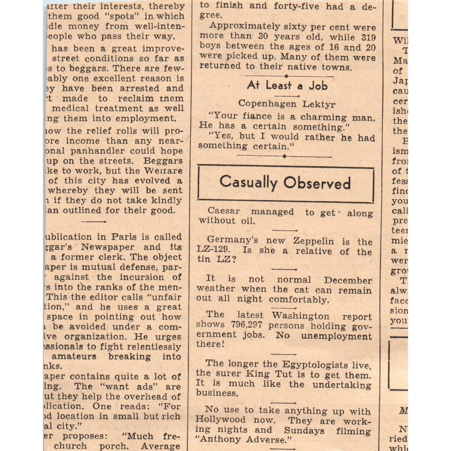 10 Most Outstanding Women in the US Named 1935 Minneapolis Journal Article AE7N3