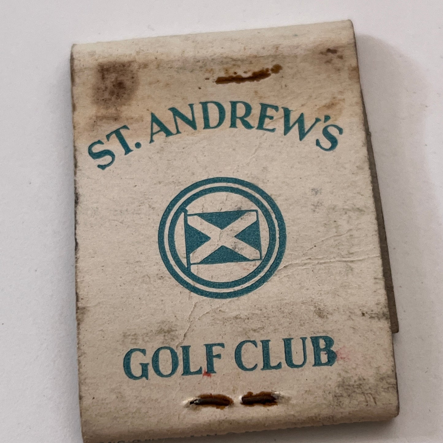 St. Andrew's Golf Club Vintage Matchbook Cover TB8-MB2-10