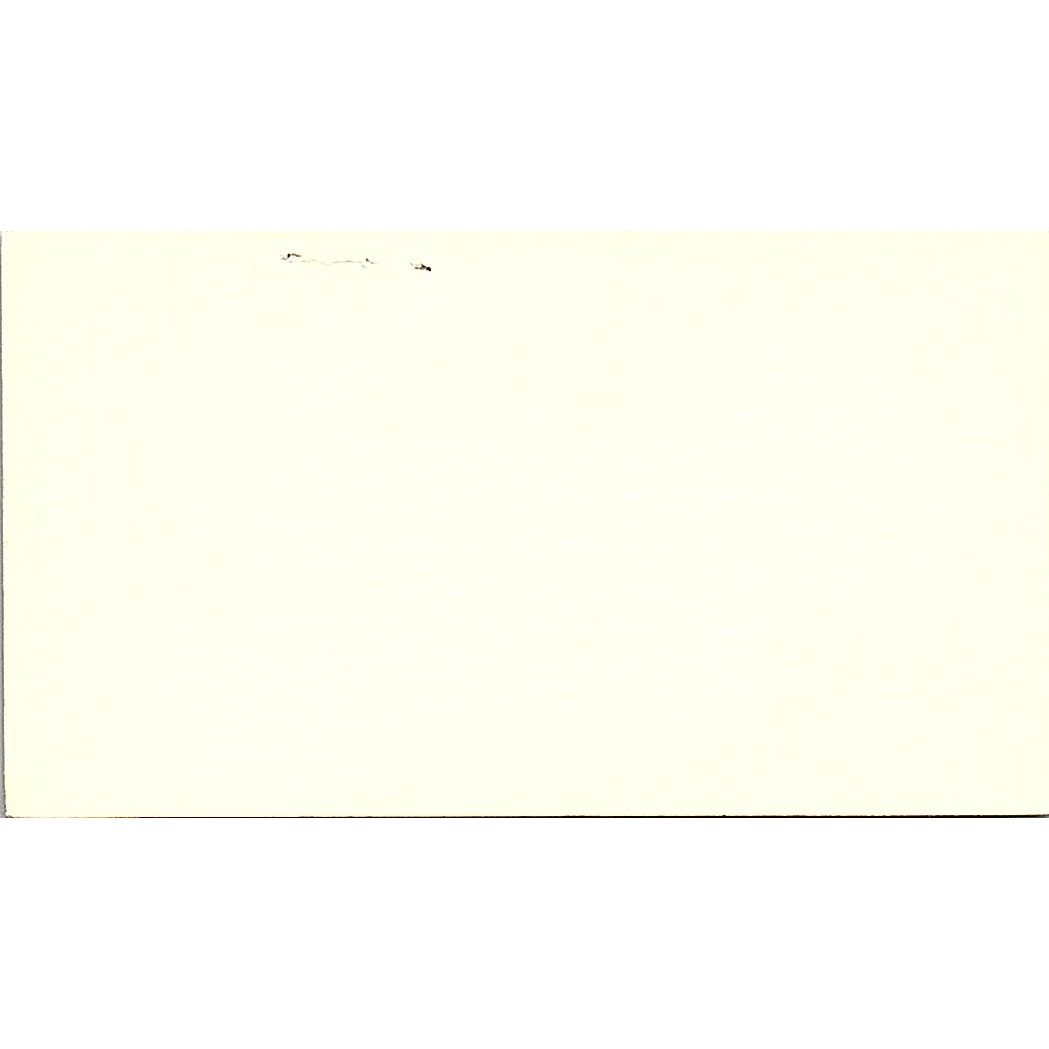 Janice K Dolezal Houston TX Aetna Ins Co Vintage Business Card SE3-B15