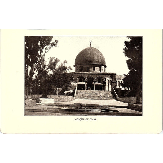 Mosque of Omar 1905 Art Print SAG4-4