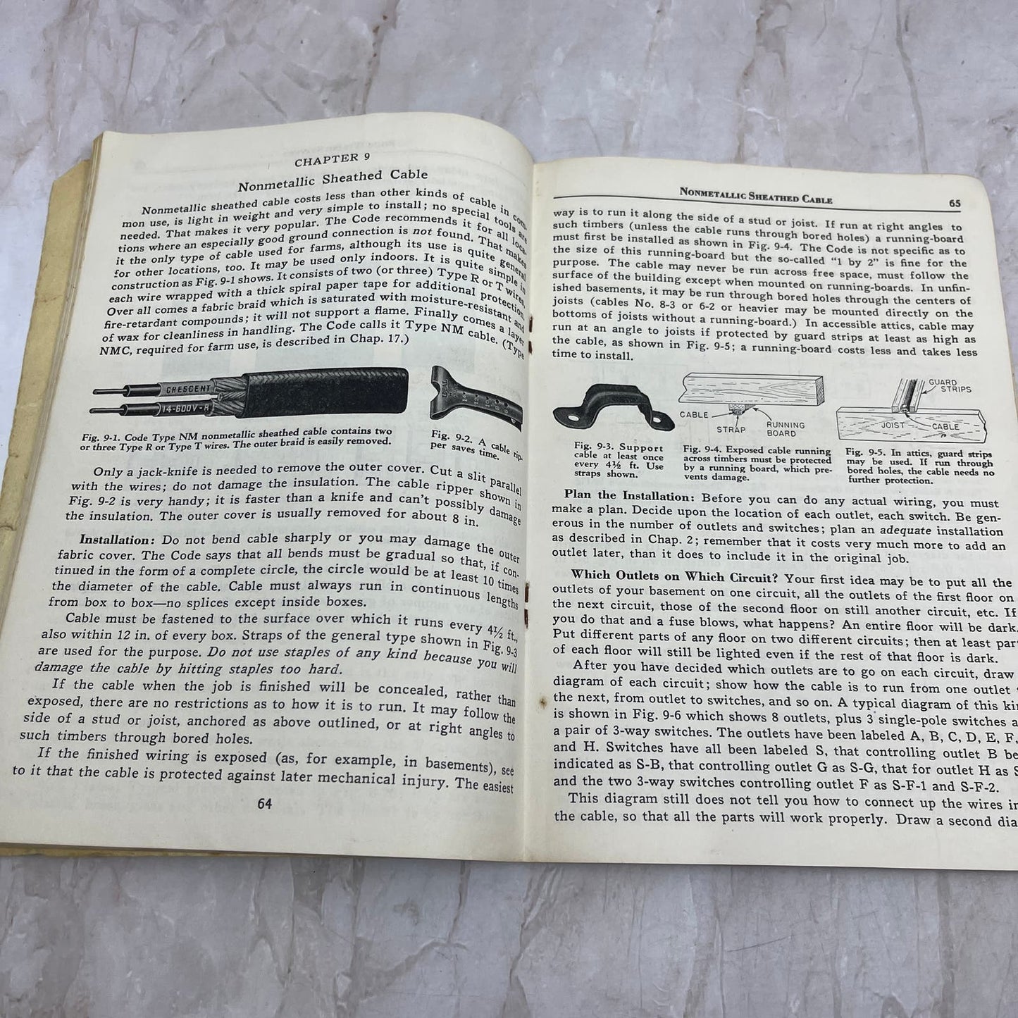 Wiring Simplified H.P. Richter 1954 Electrical Code Wiring 25th Ed. Manual TG9
