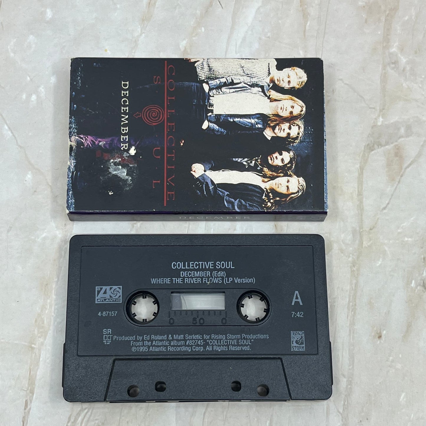 Collective Soul - December Single - Cassette Tape TH5-3
