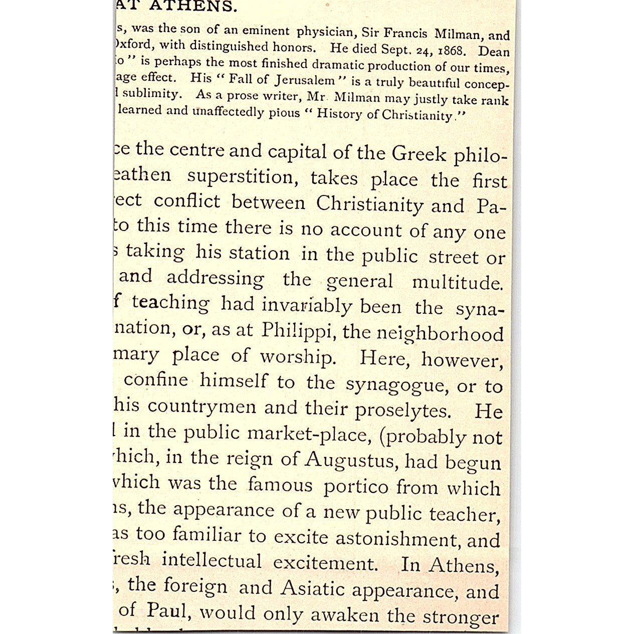 A Dying Hymn - Alice Cary 1884 Poem AG3-M1