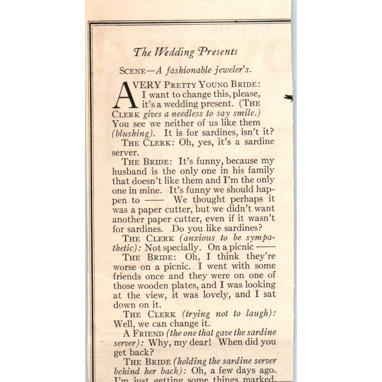 Dew Crystal Pure Deodorant Geo. C.V. Fesler St. Louis 1924 Magazine Ad AF7-LJ1