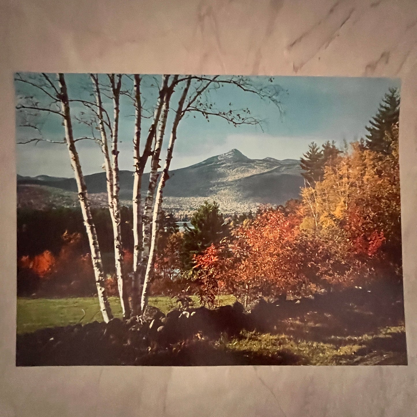 Mount Chocorua, New Hampshire 12x16" Art Print FL1