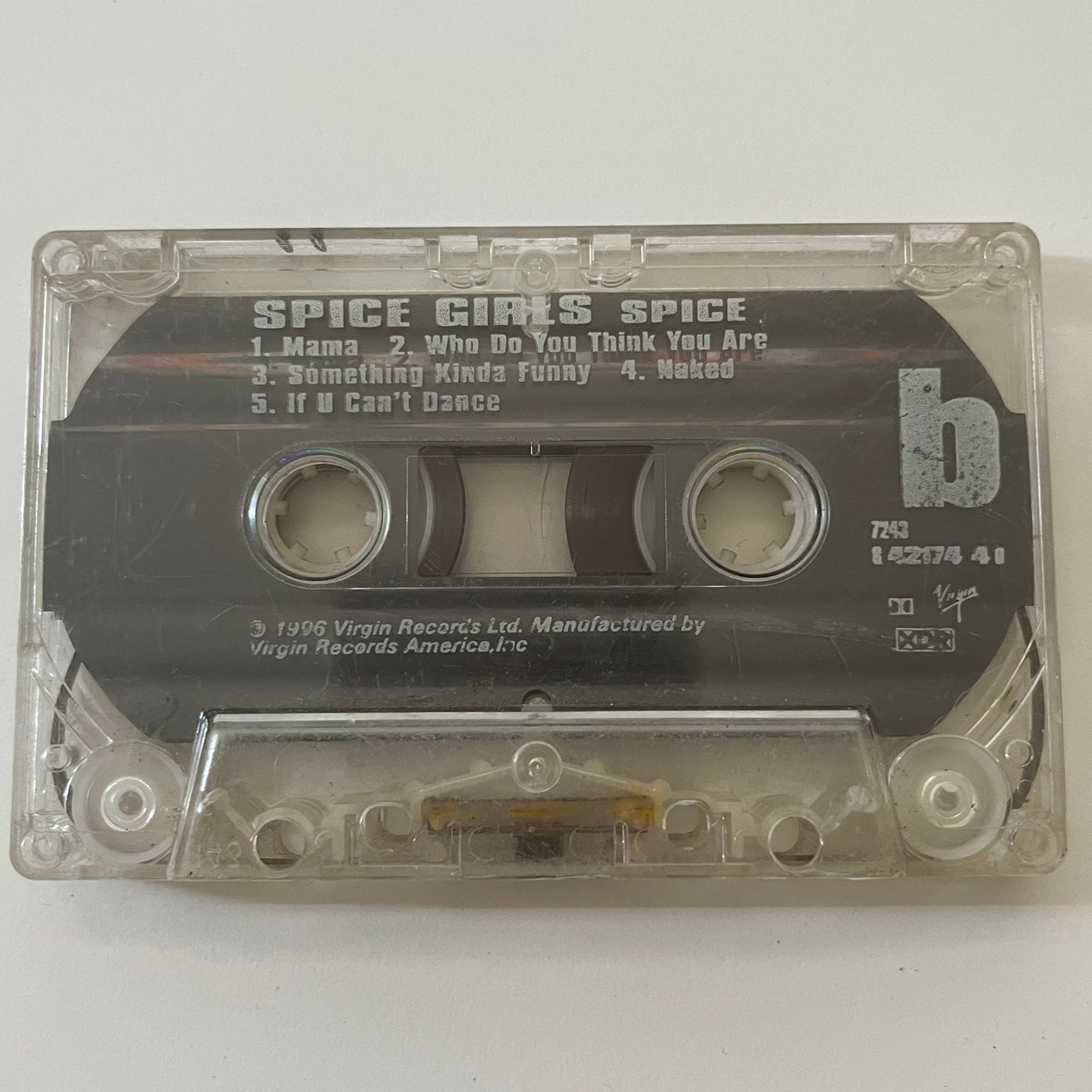 Spice Girls Spice World Cassette Tape TB6-OT1