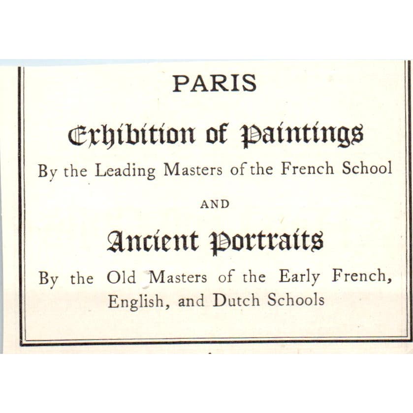 1903 Art Academy of Cincinnati Summer Term Victorian Ad AE9-MA12