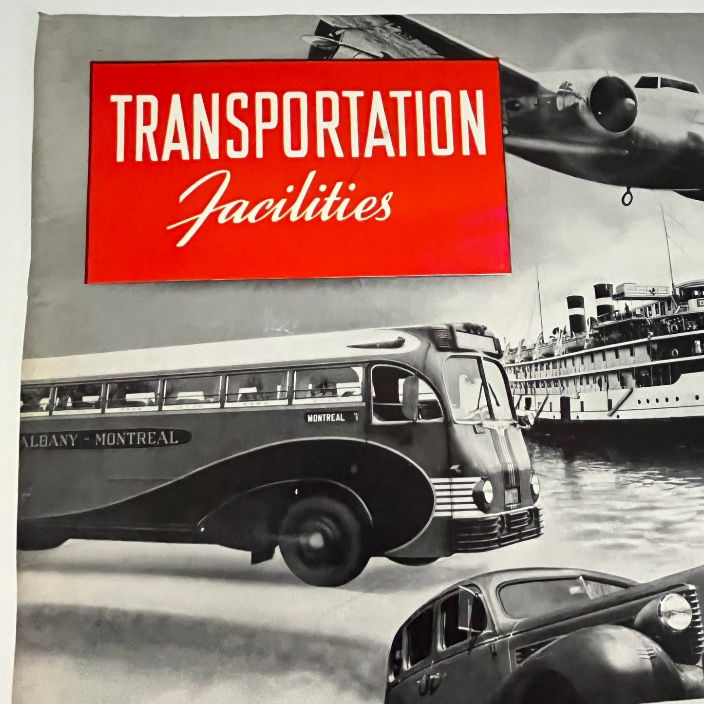 Transportation Facilities Wall Art 1941 Art Print SV1-5