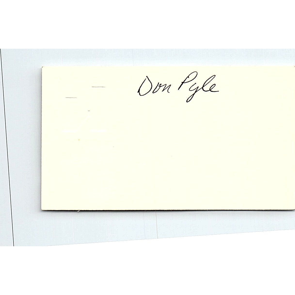 Bill Evans Kilsby Tubesupply Houston Vintage Business Card SE5-B2