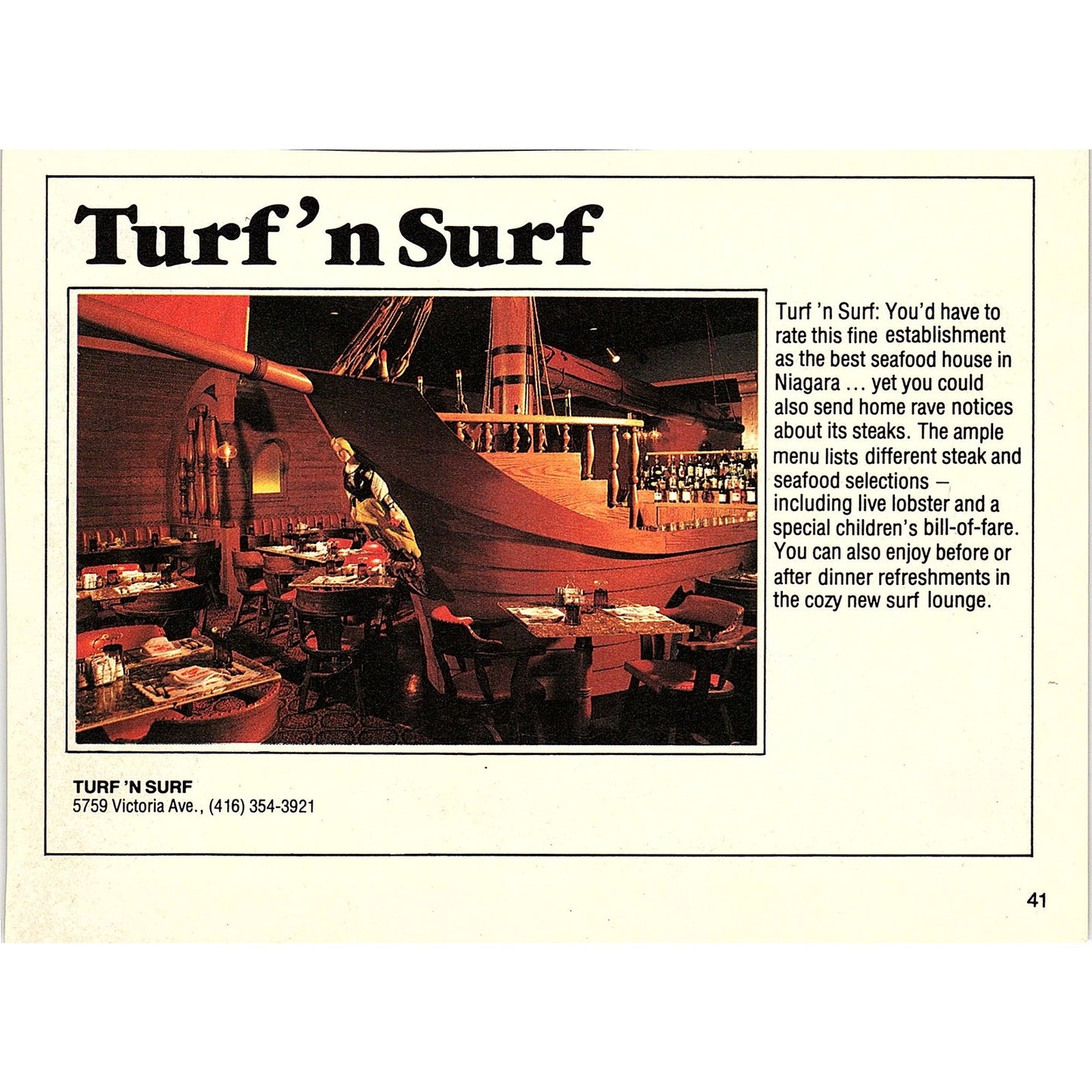 Souvenir Photos Int. Ltd. a Great Colour Photograph Niagara Falls ON SAG4-3