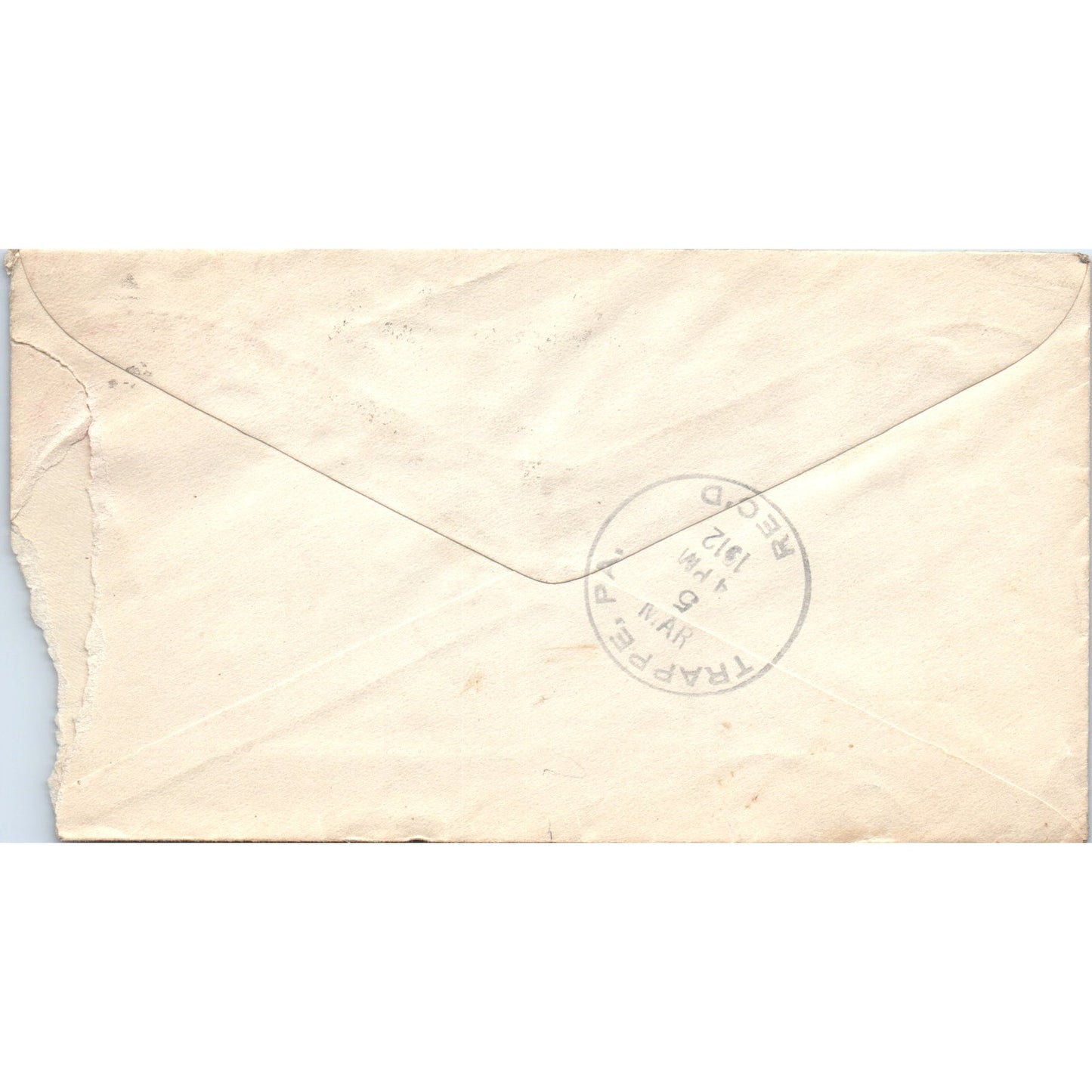 1912 Lee Marble Works MA to Jane J. Rambo Trappe Postal Cover Envelope TG7-PC2