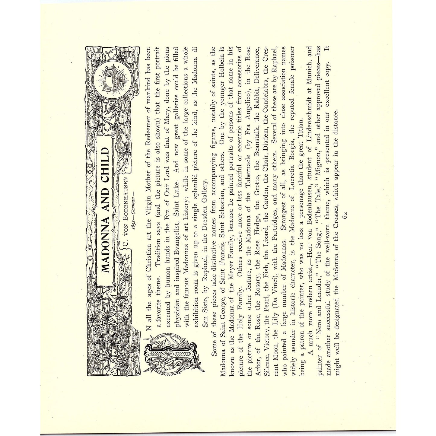 Last Supper, Prodigal Son - Leonardo Da Vinci, E Dubufe 1898 Litho Art Print D19