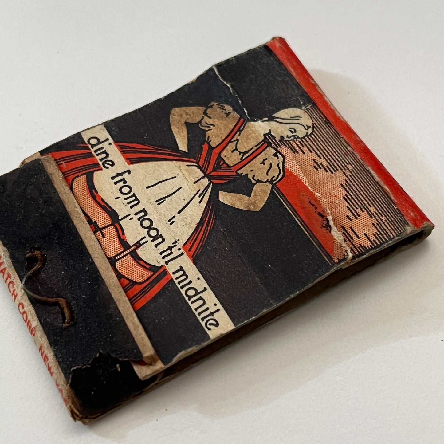 Koffee Kabin 4th Avenue Brooklyn Bay Ridge Vintage Matchbook Cover TB6-MB1-6