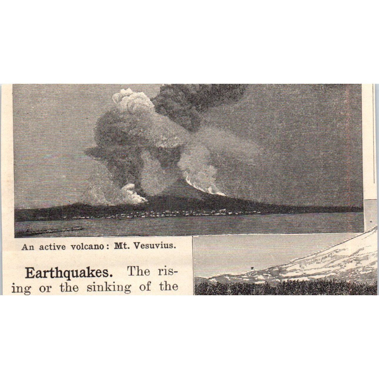 Folded Rock Layers in Maryland 1901 Engraving AF2-O1