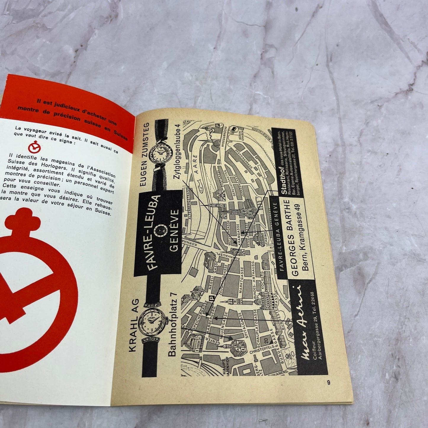 1963 Berner Wochen Bulletin Bern Germany Travel Guide Book ML1-7