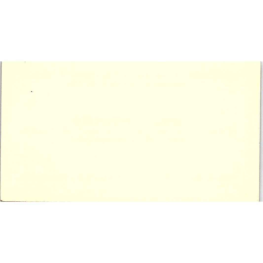 Arne Petersen Coast Marine Construction Astoria OR Vintage Business Card SD9-B3