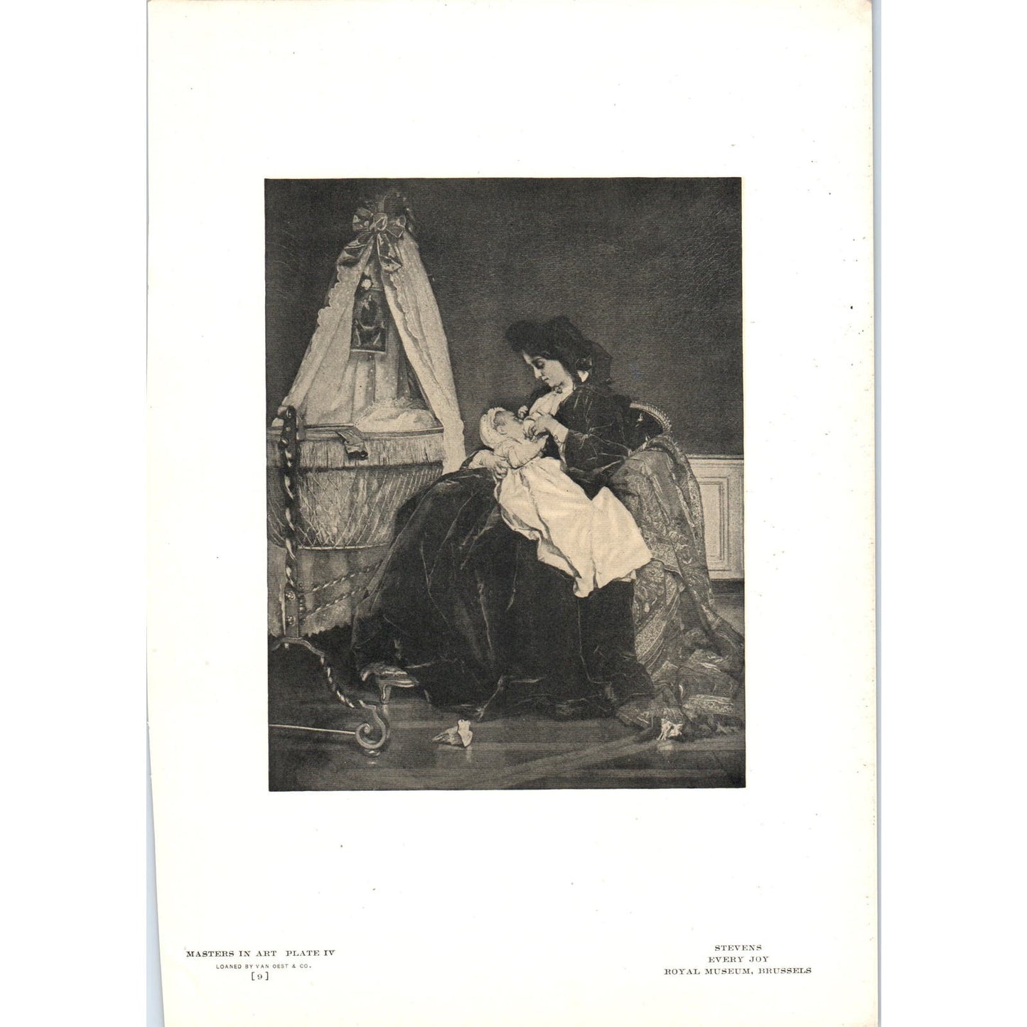 Every Joy - Stevens c1905 Art Print D15