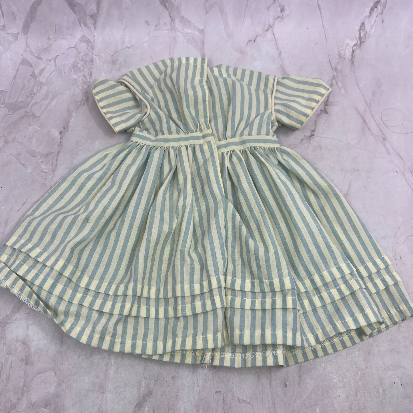 Kirsten's Summer Story Blue Striped Dress & Hat Kirsten American Girl Complete