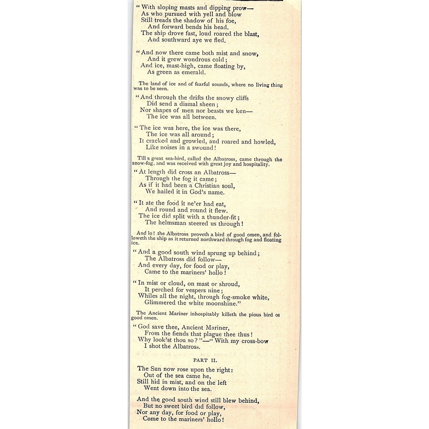 The Death of the Flowers - William Cullen Bryant 1884 Poem AG3-1
