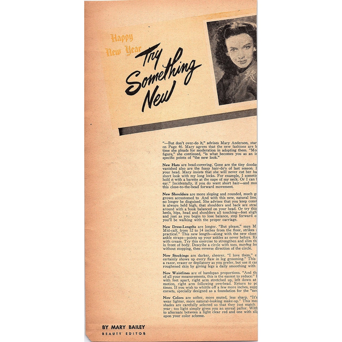 Peter Lind Hayes, Arleen Whelan - Jergens Lotion 1948 Ad AF8-1
