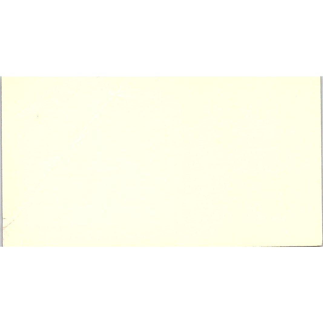 David N Inwood II US Army Recruiting Deer Park TX Vintage Business Card SD9-B12