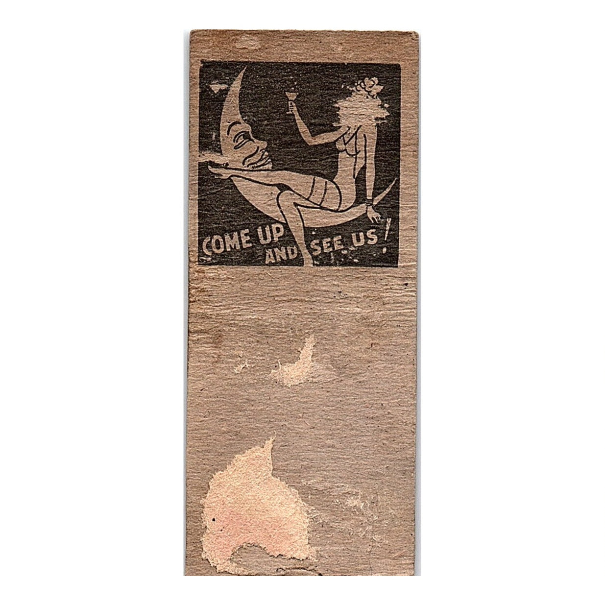 Radio Grill 110 E Hubbard St Chicago Pinup Vintage Matchbook Cover SC7-Y7
