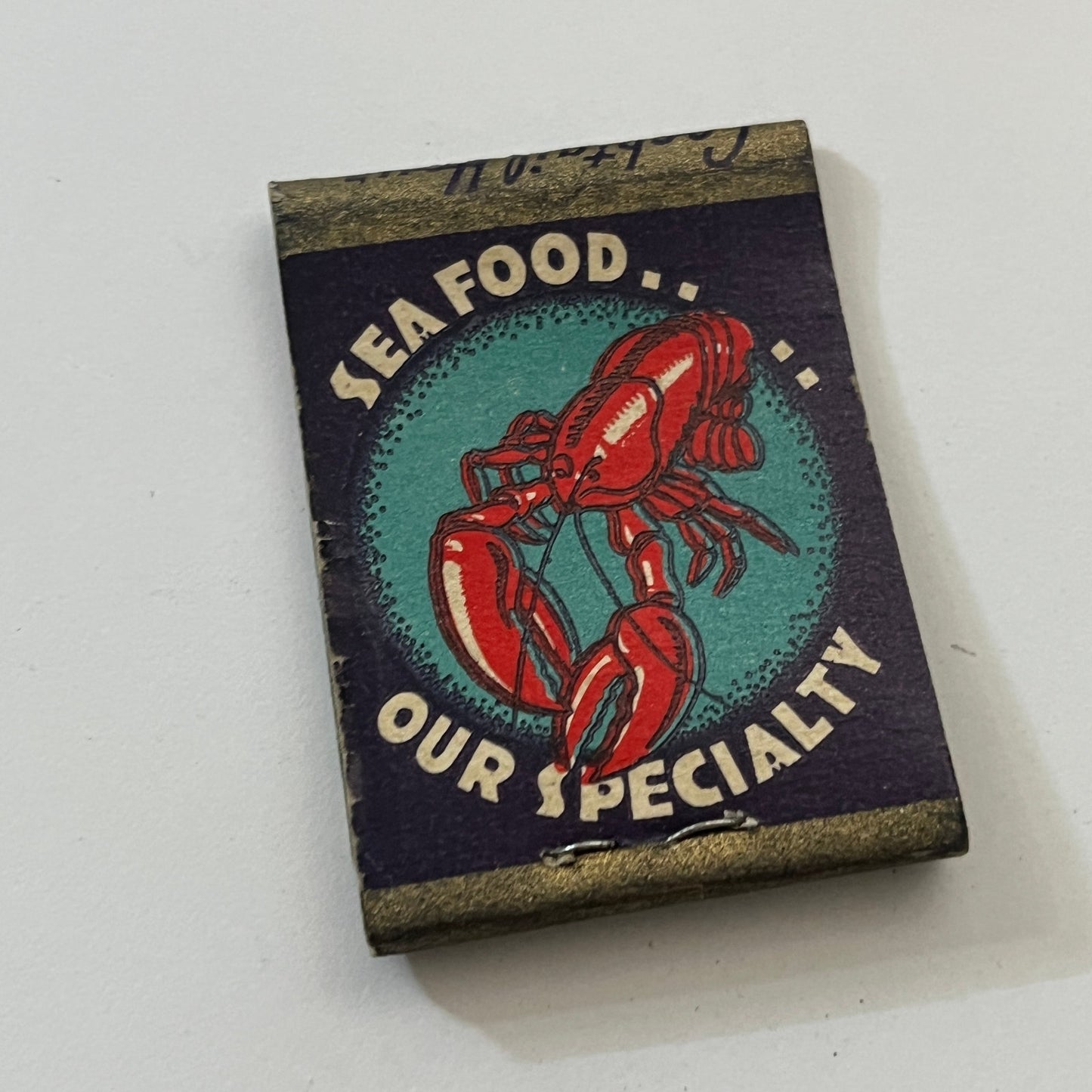 New Berkshire Restaurant 143 West St Pittsfield MA Matchbook Cover TB6-MB1-2