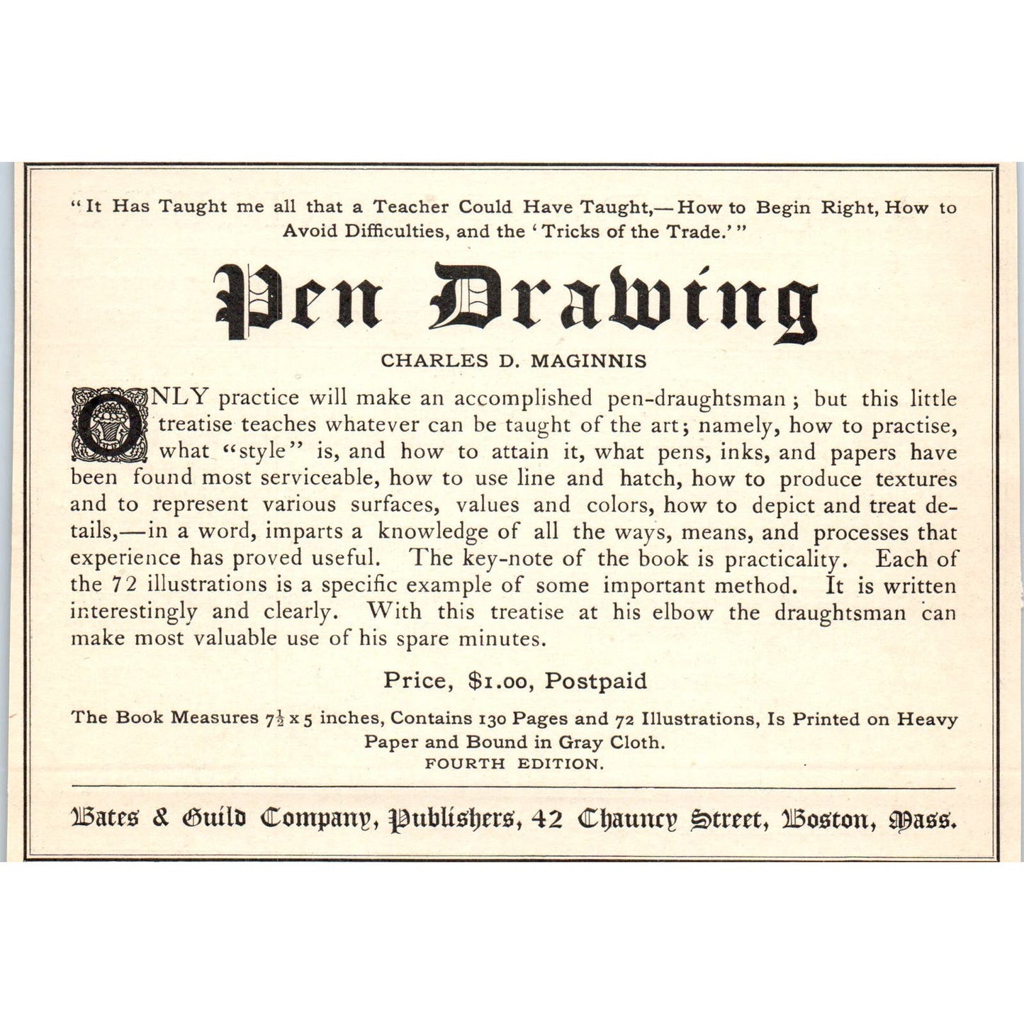 Hand-Made Furniture The Cobb-Eastman Co Boston c1905 Victorian Ad AE9-MA4