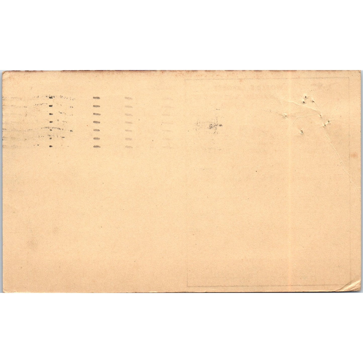 1933 Swartchild & Co Watchmakers NY Chicago Dallas Postal Mailing Card PE7