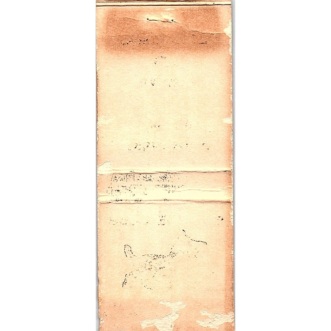 Scottie Club Ashland WI Vintage Matchbook Cover SF3-Y2