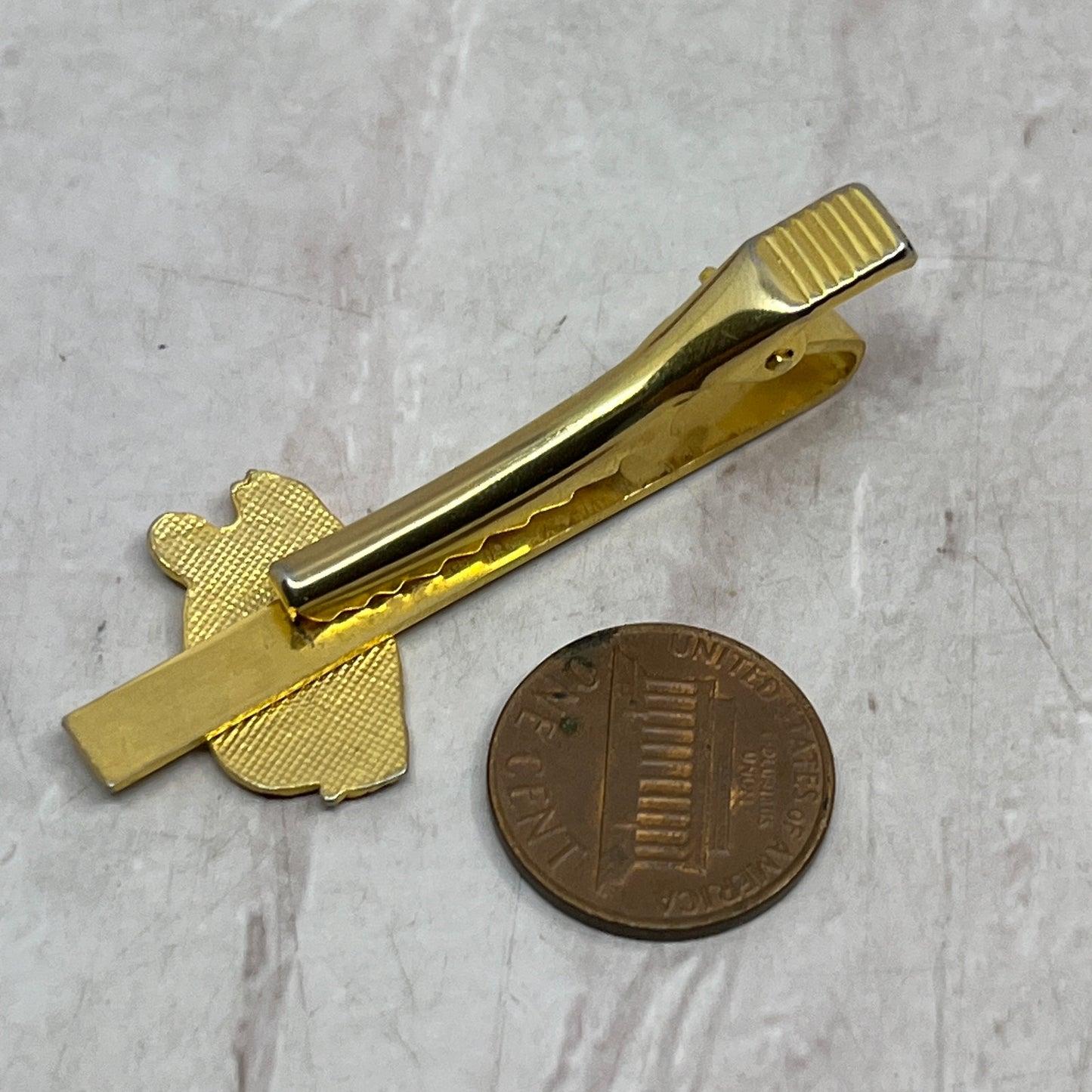 Vintage Enamel Koala Bear Tie Clip Clasp Bar SF4