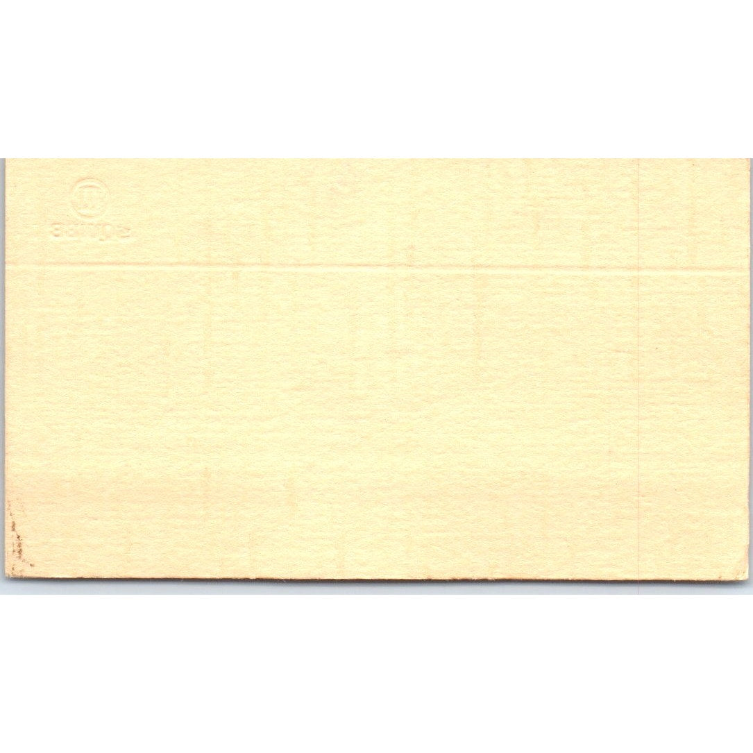 Laboratorio Farmaceutico Squibb Julio Antonio Reyes Guatemala Vtg Card SD8-B17