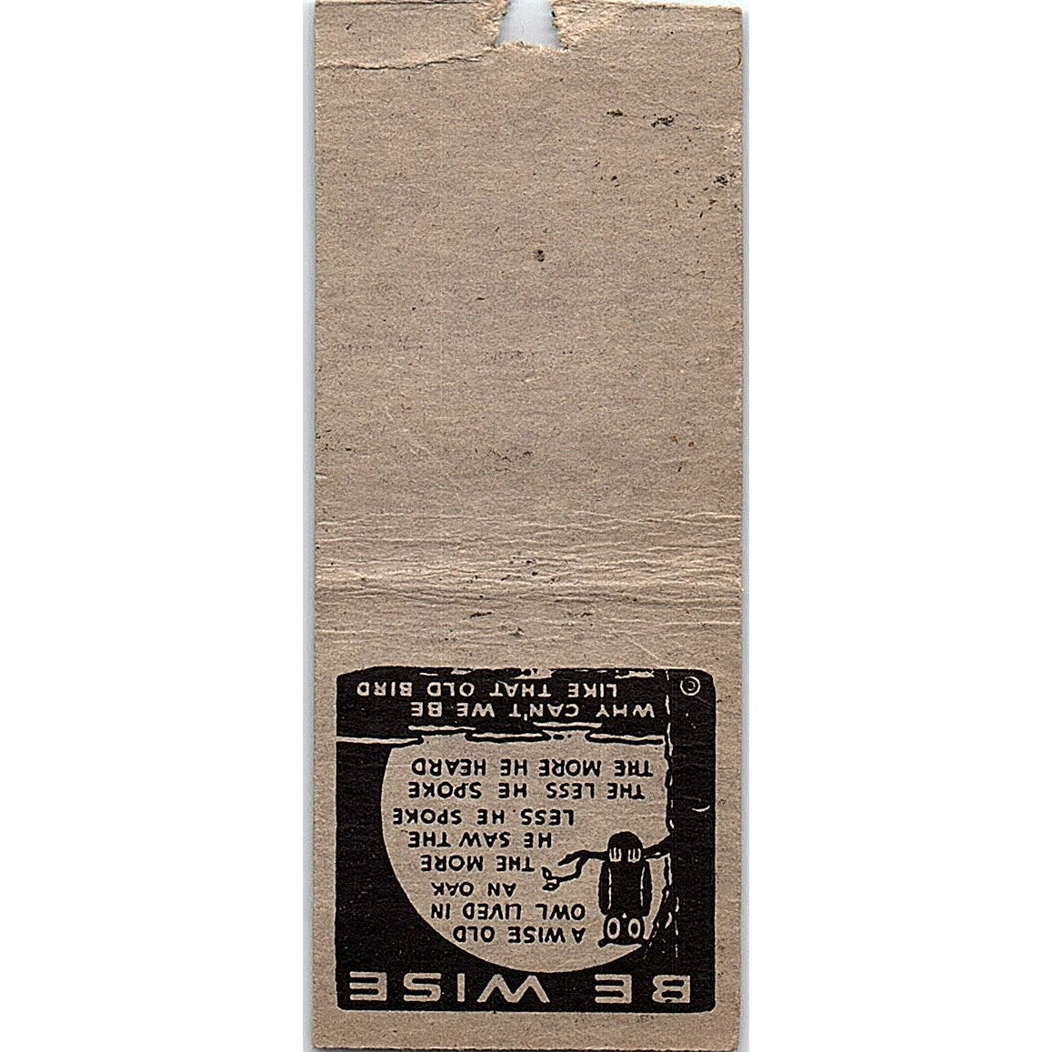 Erich's Bar Glenwood City Vintage Matchbook Cover SC7-Y5