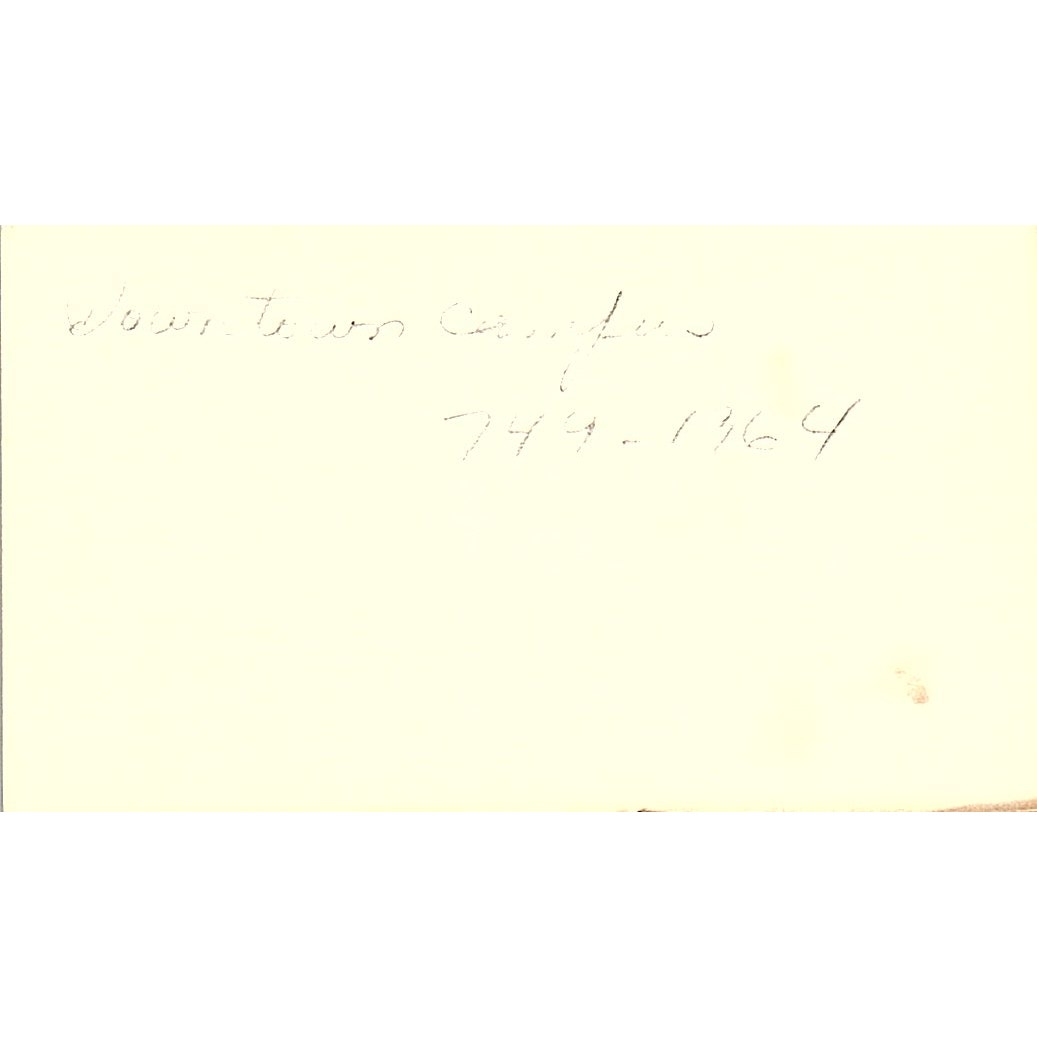 Larry W Stark CPA Houston TX Vintage Business Card SD9-B1