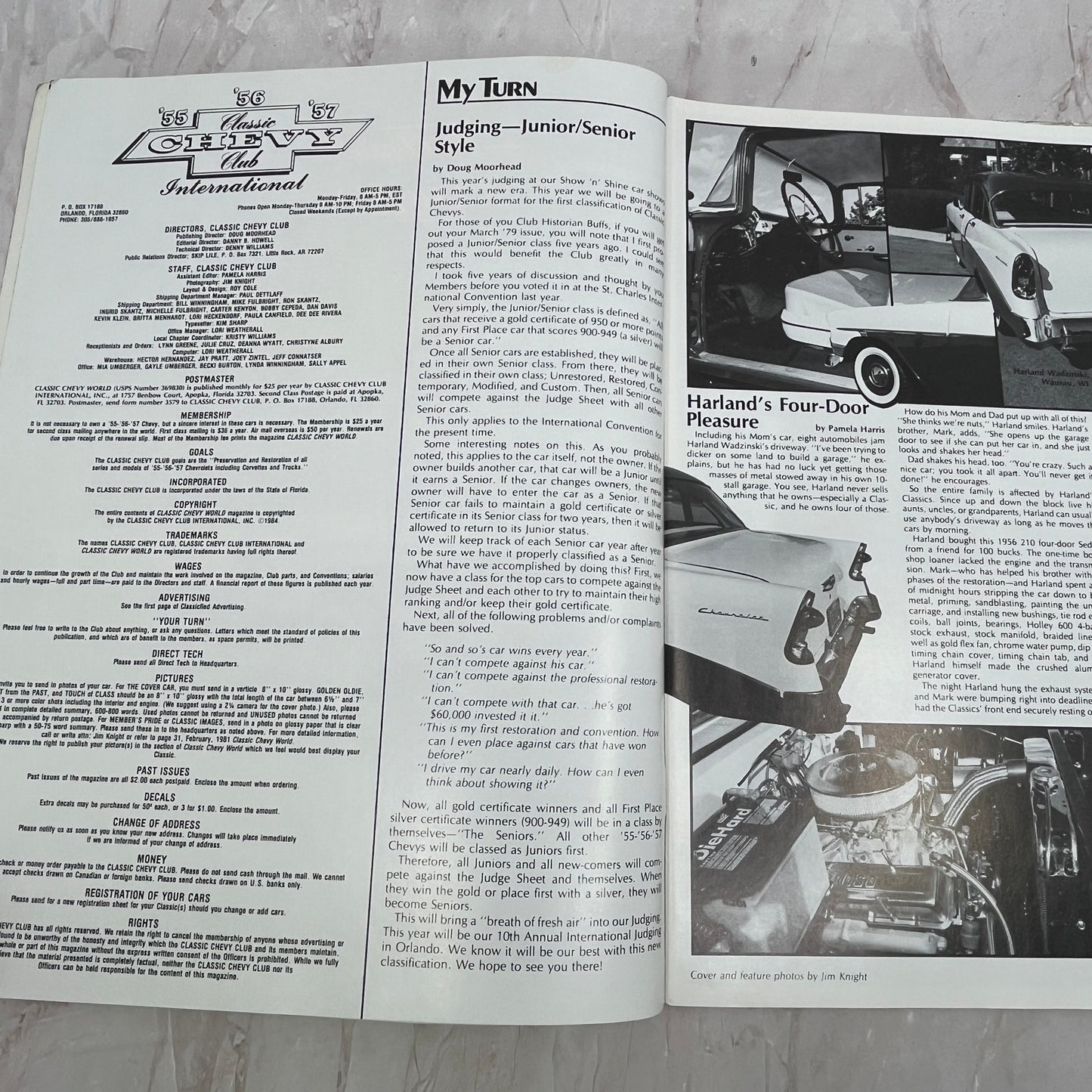 Add-On Air Conditioning - '55, '56, '57 Classic Chevy World - Apr 1984 M30