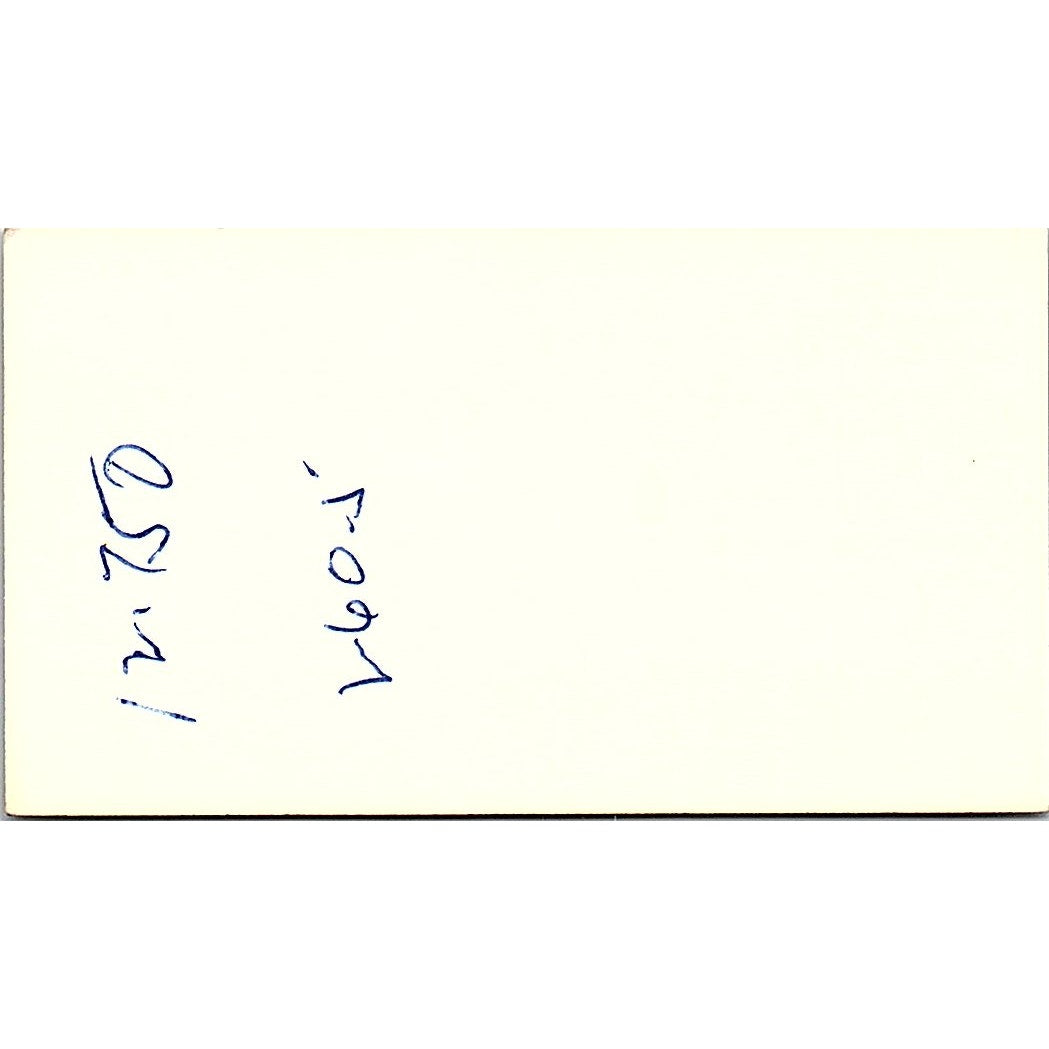 Lewis Pappas Shell Certified Mechanics Houston Vintage Business Card SD9-B7