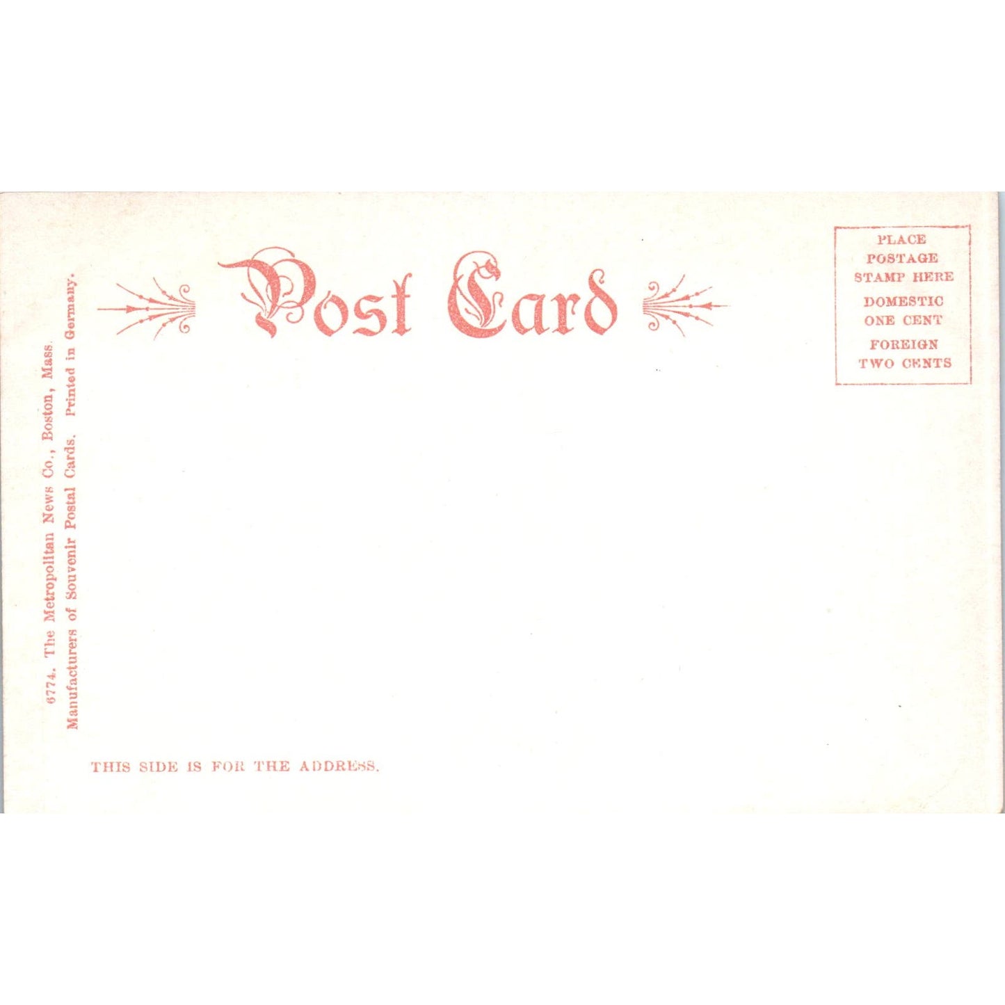 c1905 Harvard Bridge Boston MA Original Postcard PC9