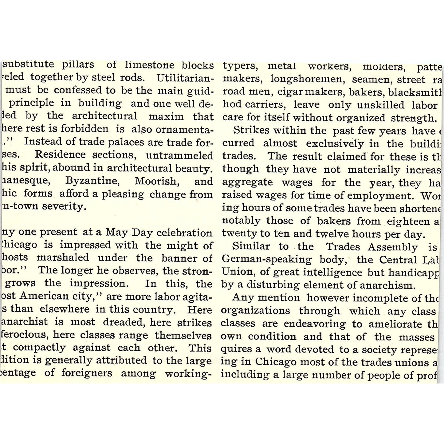 Chicago Auditorium 1892 Art Print AG2-9