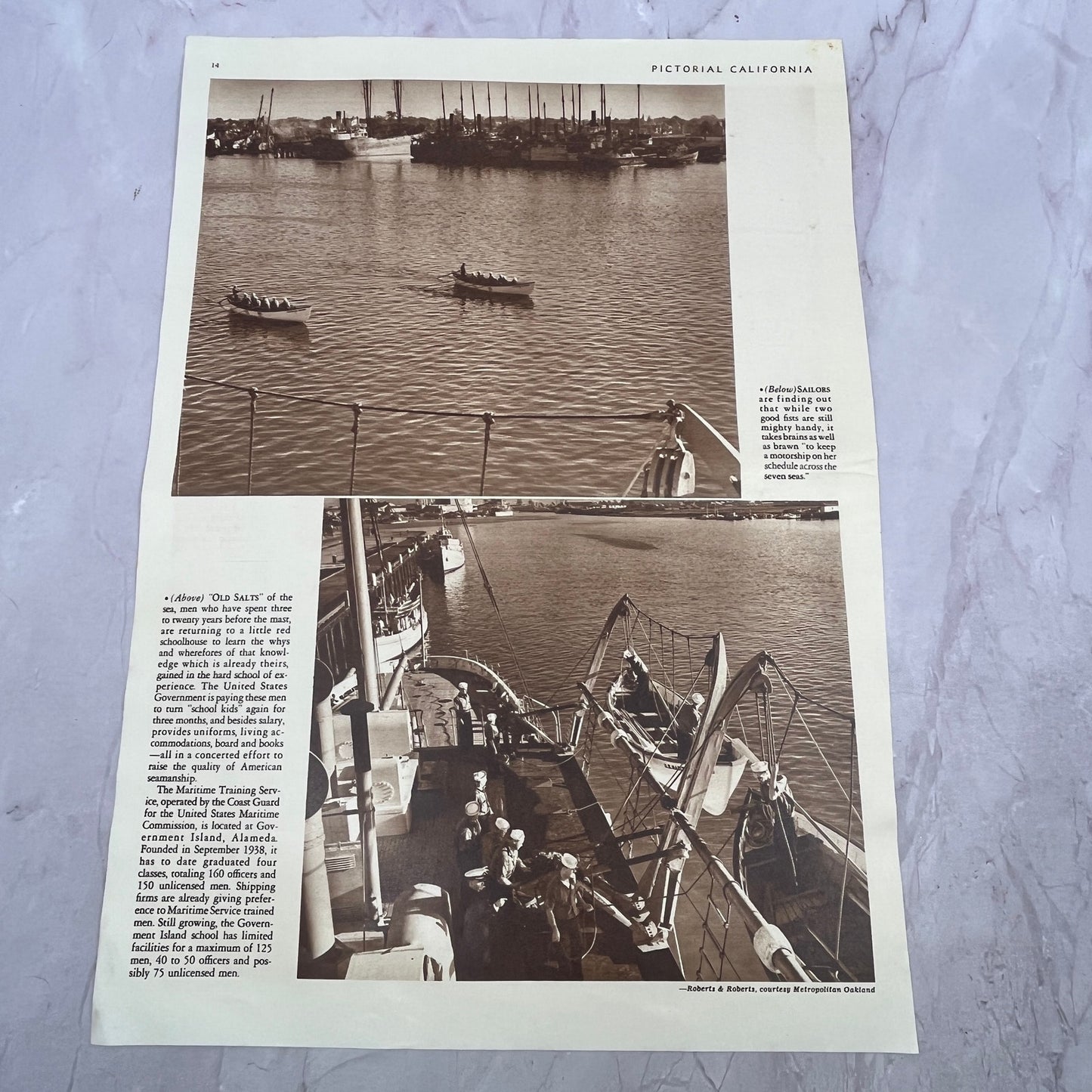 Powell Street Cable Cars San Francisco California 1940 Ad V1-3