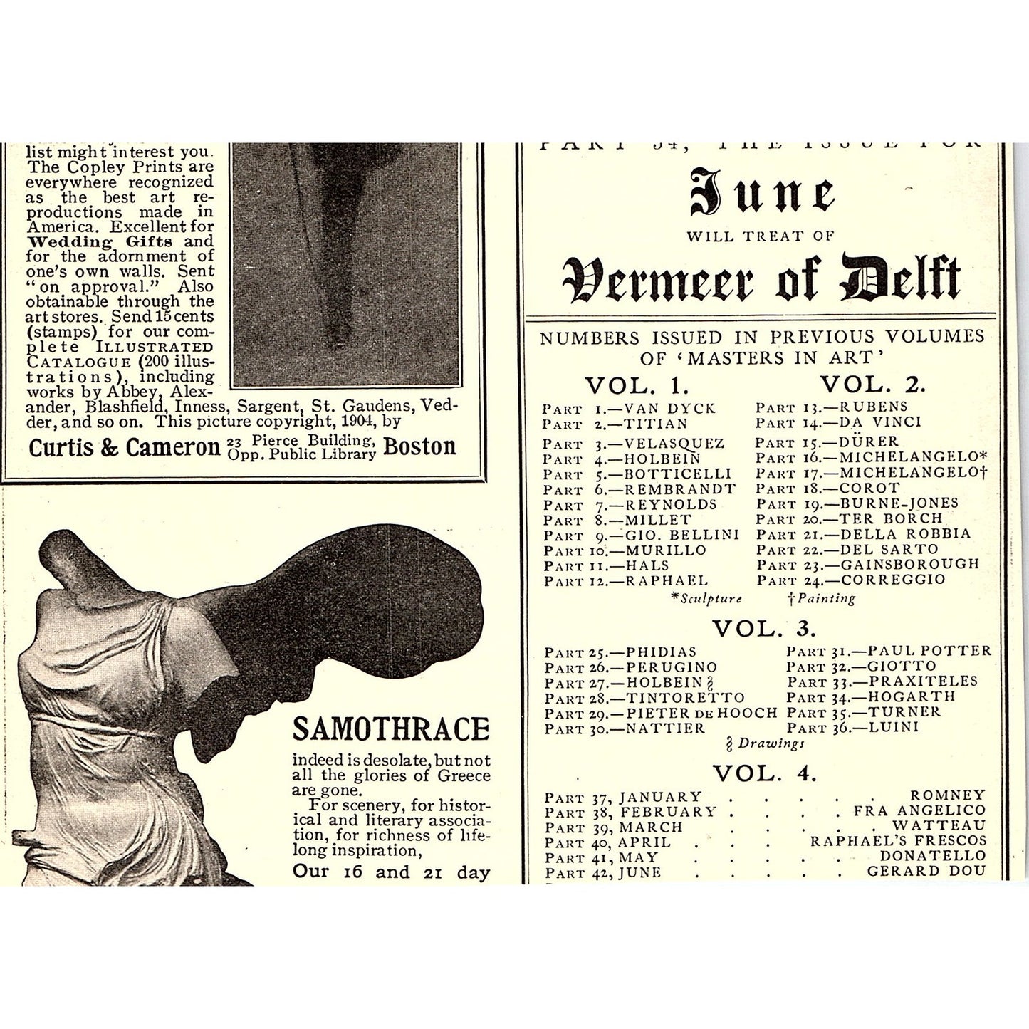 Boston and Maine Railroad - Summer New England Tours - 1904 Ad AF5-2