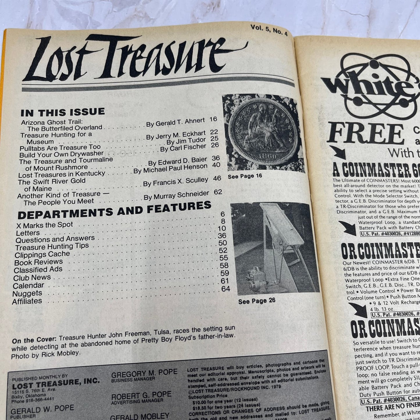 1980 March - Lost Treasure Magazine - Treasure Hunting Gold Prospecting M15