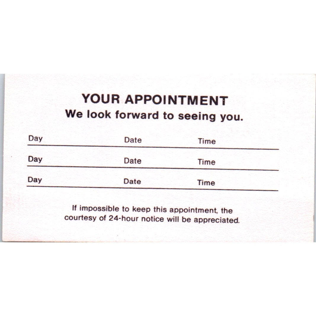 Debbie Ann's Beauty Salon Betty Grossman Long Beach Vtg Business Card SD8-B10