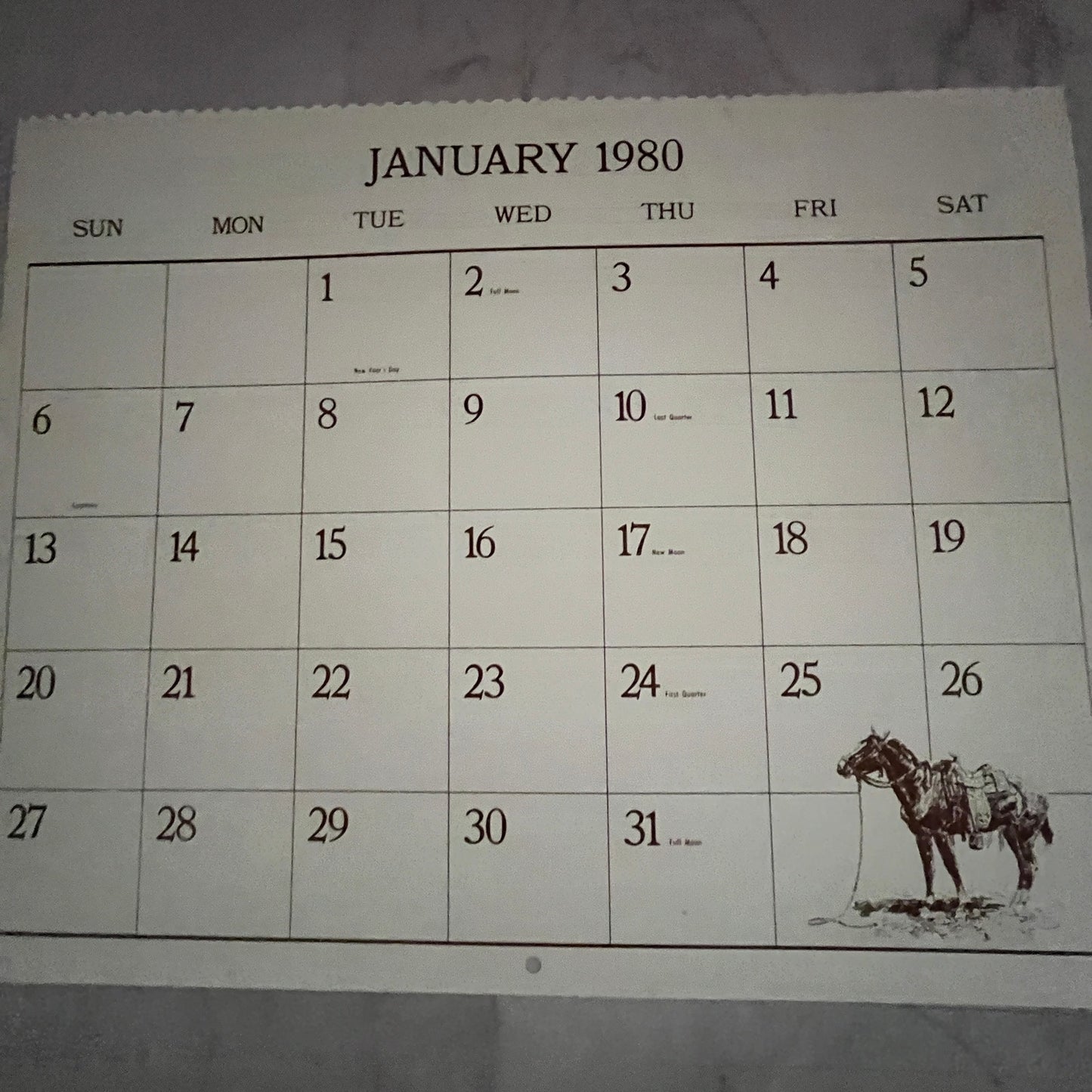 1980 Indians With Horses Western Cowboy Scene 9x11" Art Print V23