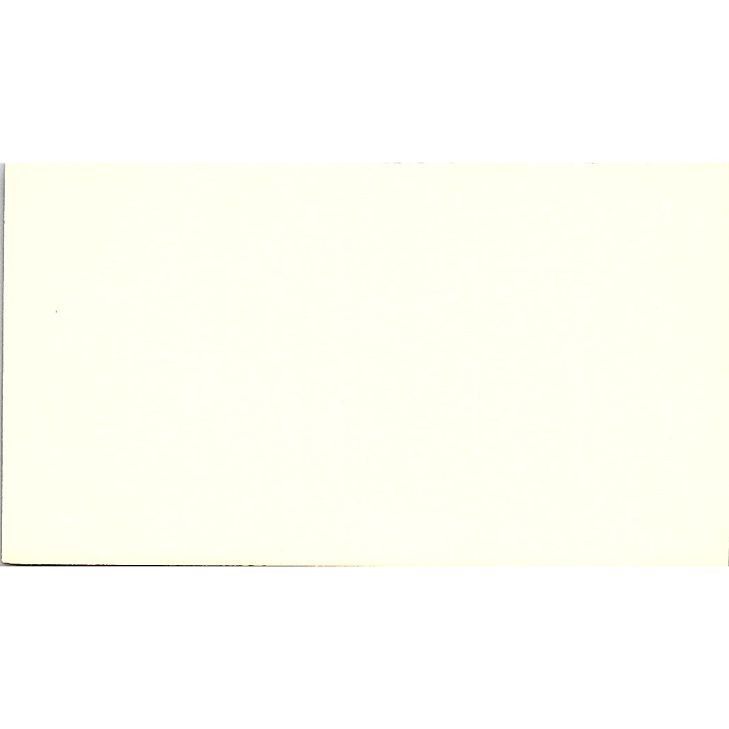 Shelton Miles Artist Spring Texas Vintage Business Card SE3-B11