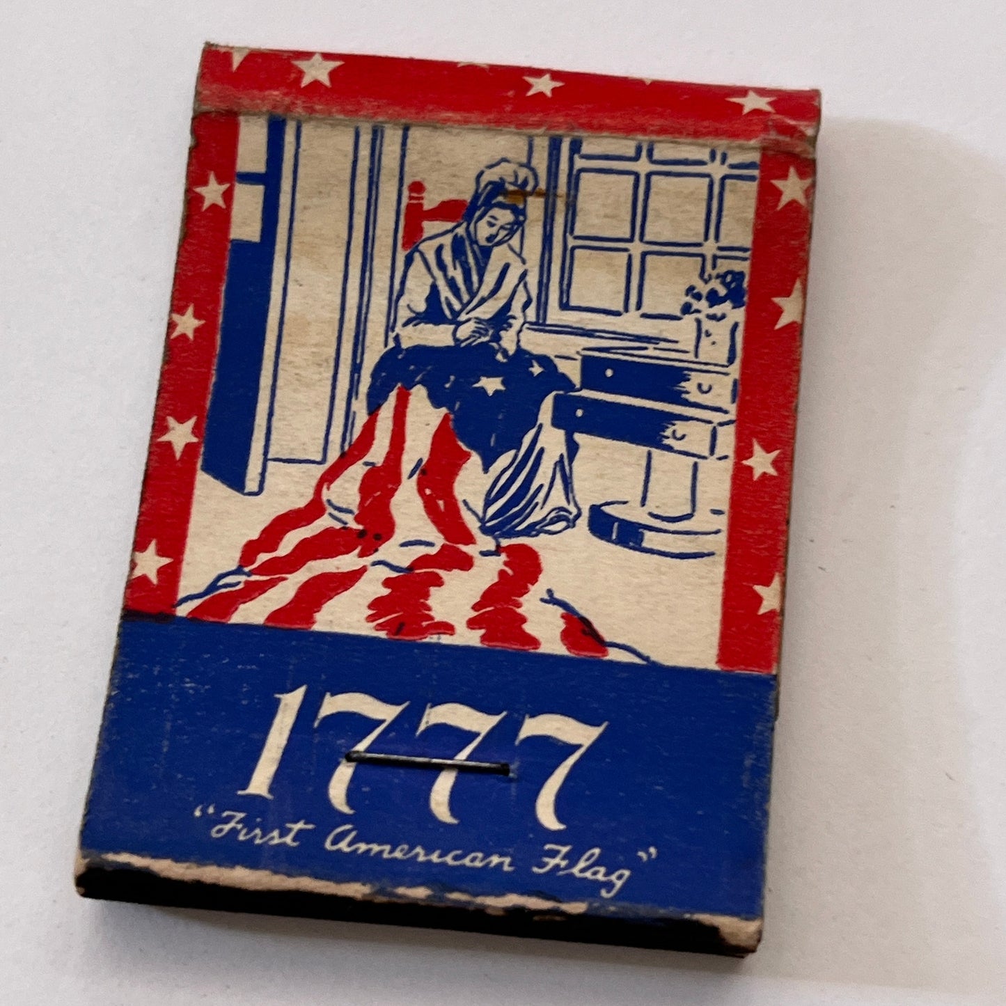 1776 Washington Crossing the Delaware Vintage Matchbook Cover TB8-MB3-8