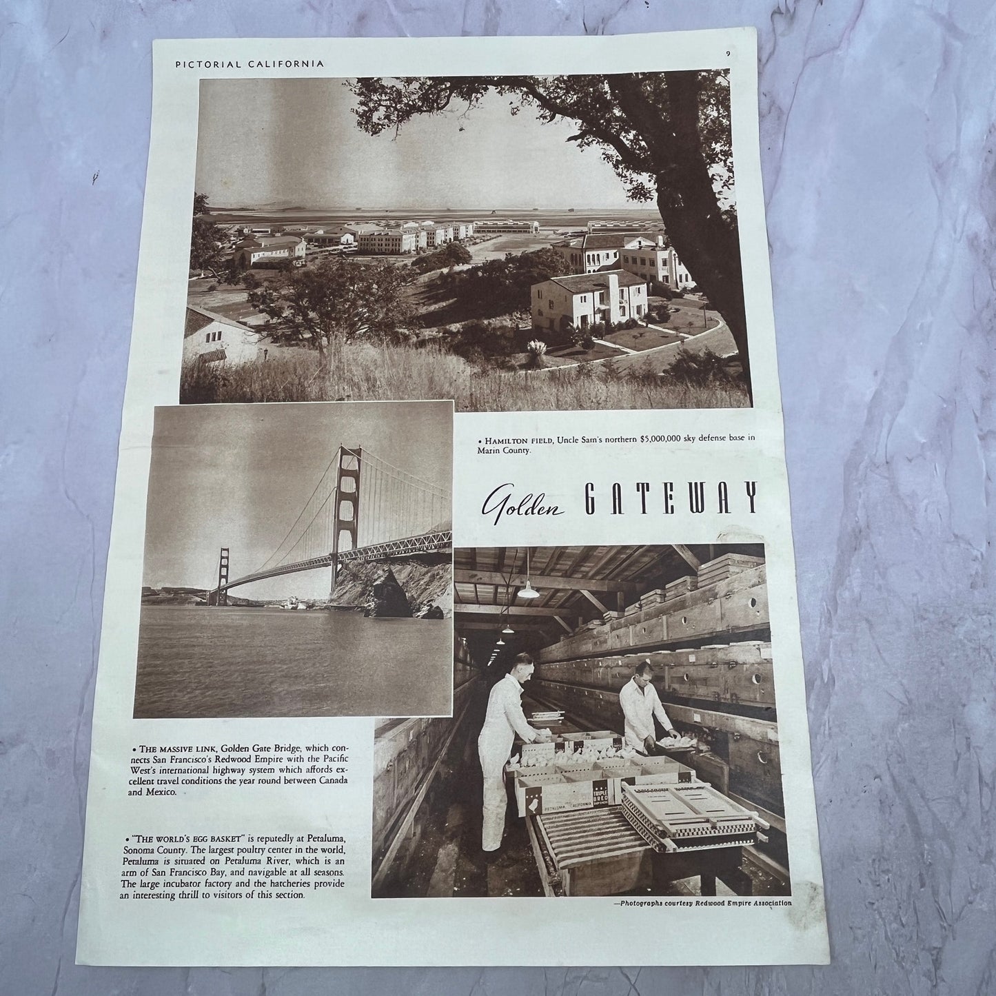 Portsmouth Square Pacific Metropolis San Francisco California 1940 Ad V1-3