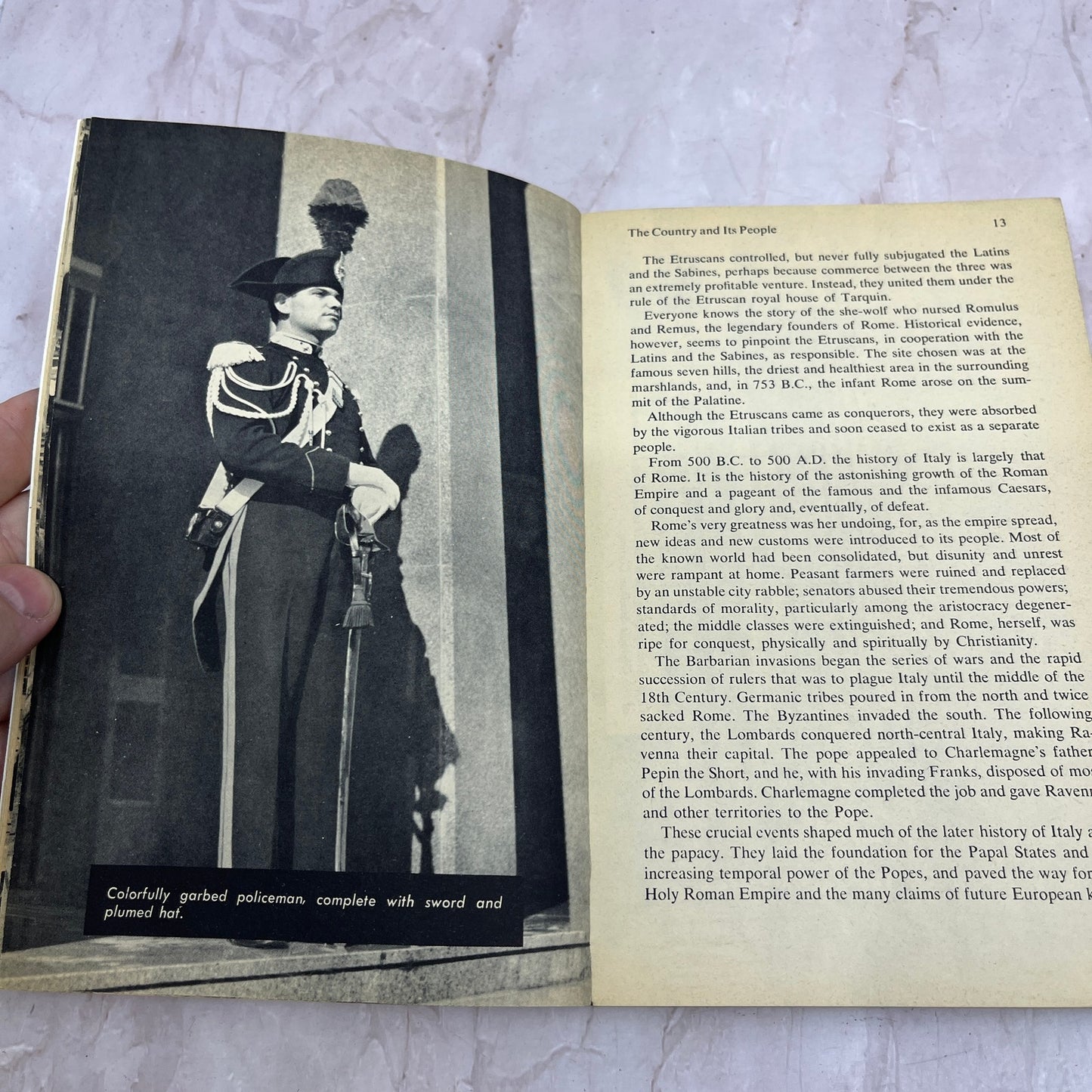 1963 Italy Vacation Guidebook Complete Illustrated Pan American Airways TG7-EK