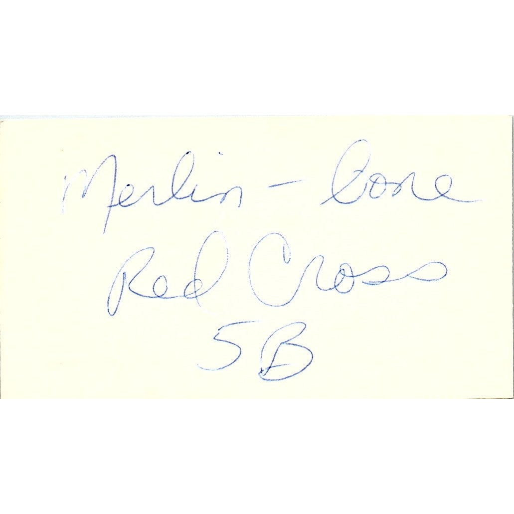 Cubiod of Califonia Donald L. Hayes Lakewood CA Vintage Business Card SB4-B7